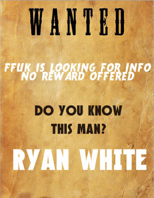 WANTED RYAN WHITE