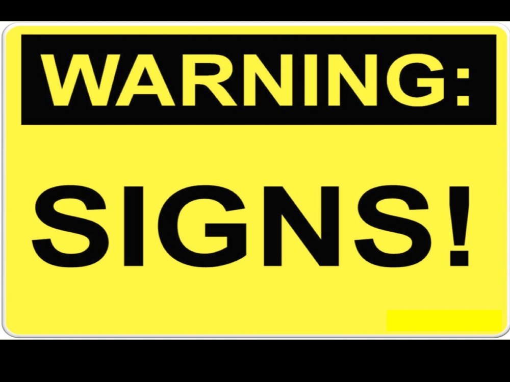 warning signs