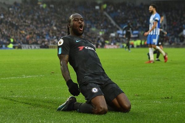 MOSES GOAL VS BRIGHTON 2018