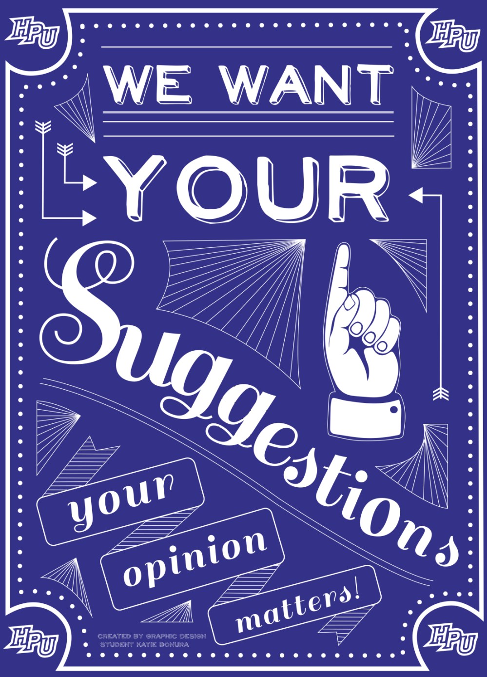 Purple Suggestion Box